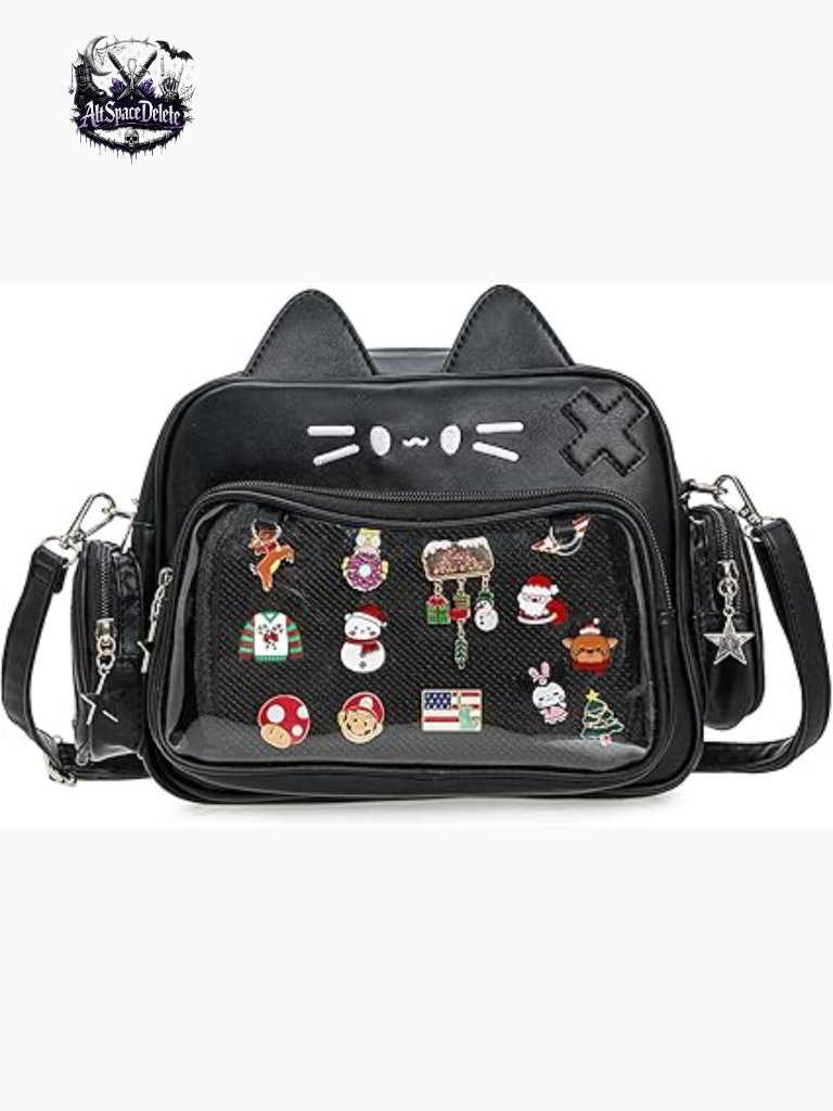 Kawaii Ita Backpack Crossbody Bag Pin Display With Insert Board
